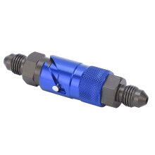 Blauer Aluminiumlegierungs-Bremsleitung Schnellverschlussadapter für Autos & Motorräder