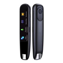Sprachübersetzer-Stift, WLAN-Scan-Lesestift, 112 Sprachen, Offline-Übersetzung, Wörterbuch, Sprachübersetzer-Stift, Schwarz