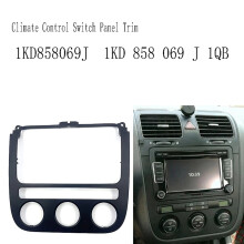2X 1KD858069J Climate Control Panel Trim for MK5 2005-2010 1KD 858 069 J 1QB