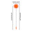 Wall Mop Cleaner with Long Handle, 180 Rotating Baseboard Tool, Microfiber Ceiling/Floor/Window/Car Duster 2
