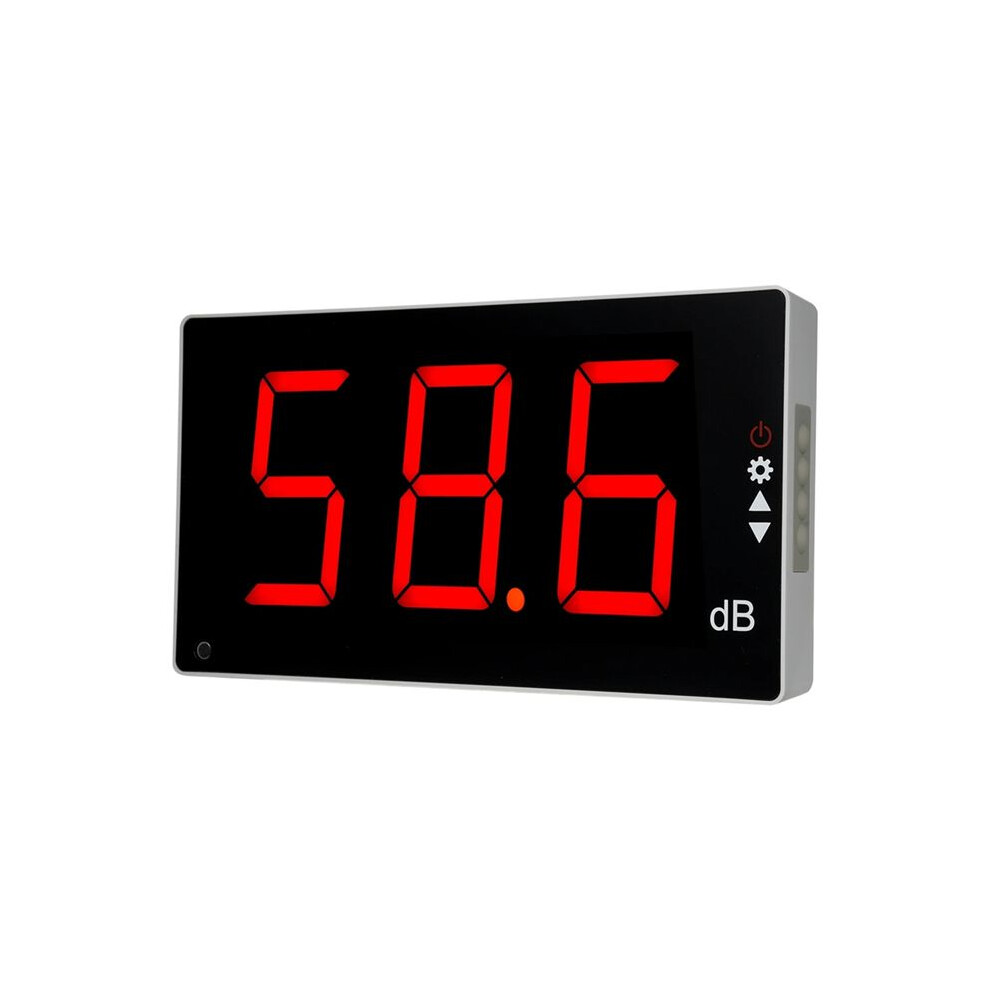 Sound Level Meter With Large Lcd Screen Wall Mounted Digital Sound Level Meter Digital Noise Decibel Monitoring Tester 4711824134050
