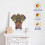 SPECOOL Wooden Animal Puzzle Crown Elephant 100 pcs 2