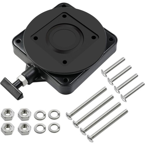 2Pack 2207003 Base Giratória de Baixo Perfil Compatível com Ca-Nnon 3991913 Downrigger Mount 1