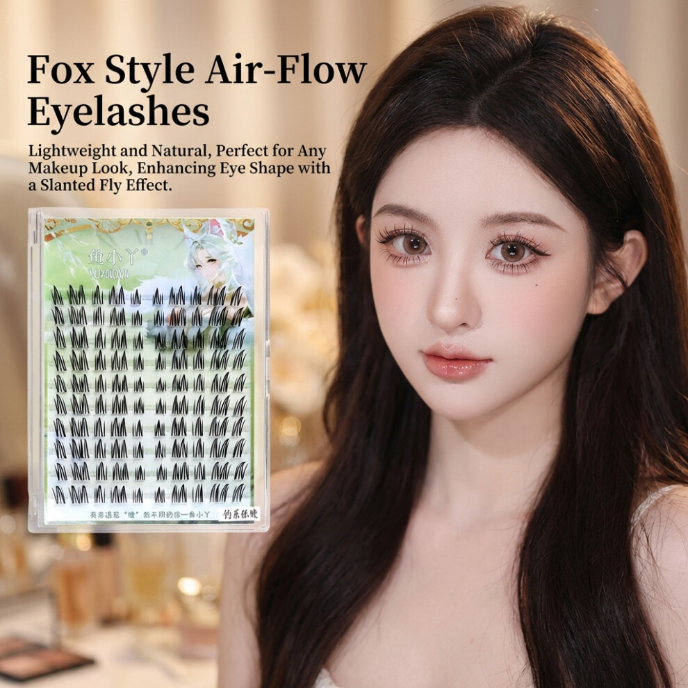 Reach-Tools Cat Eye False Lashes - Natural Look (50 Chars)
