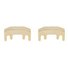 2 X Metal Violin Quiet Practice Mute---Golden