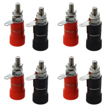 40 Pcs 3.8mm Thread 4mm Banana Plug Socket Binding Post Replacement