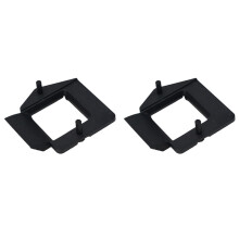 2X Führungshaken für Haubenschlosshalterabdeckung LR056535 für Evoque Sport für XF LR075617 LR027407 LR054326