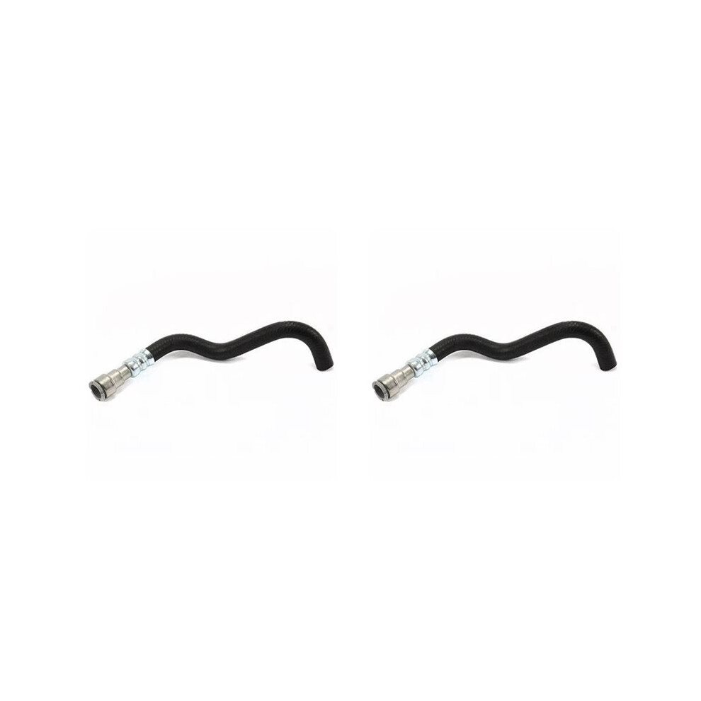 2X 32416767136 Car Power Steering High Pressure Oil Hose Coolant Pipe For X5 E53 Black 6031029755750