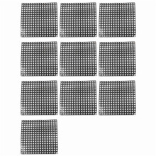10X WS2812 RGB LED Matrix Panel Individually Addressable Flexible for Video Display, DC5V (16x16)