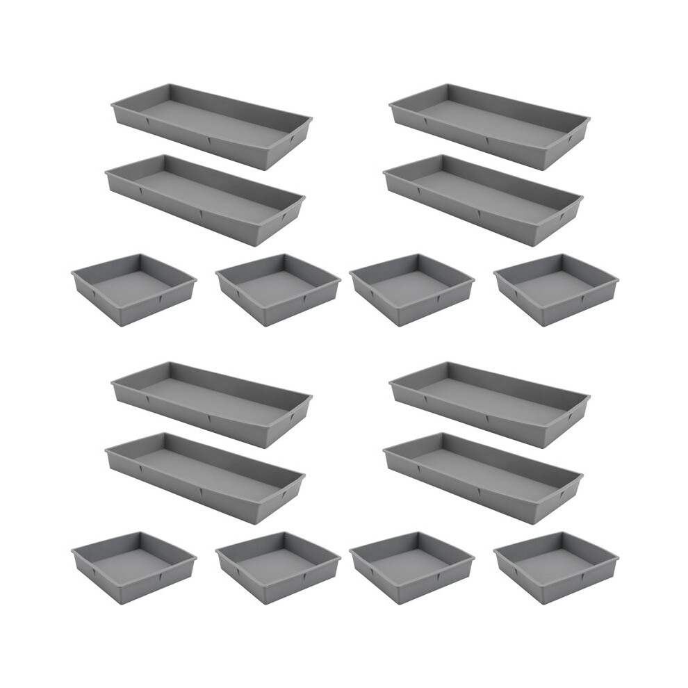 Semoic 8X Sheet Pan Dividers For Easy Cooking & Meal Prep - Oven, Microwave, Dishwasher, Nonstick Silicone Trays