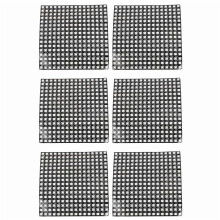 6X WS2812 RGB LED Matrix Panel Individually Addressable Flexible for Video Display, DC5V (16x16)