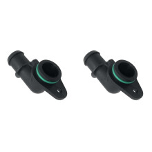 2X Auto-Turbolader-Ladeluftkühler-Rohradapter 95B145977 für Macan 95B 2015-2018 Turbo-Kopfrohr