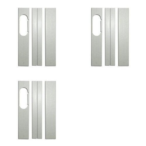 9PCS Adjustable Portable Window Kit Plate for Air Conditioner Accessories Air Conditioner Window Attachment-55CM