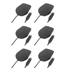 6X PCsensor FS2019U Foot , Wear-Resistant and Durable USB Foot Controller for Game Control and Instrument Control