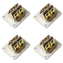 4X Pièces de Rechange de Système D'Air D'Assemblage de Soupape à Clapet D'Admission pour  DT125 RS125 DT 125 Dispositif D'Admission D'Air de