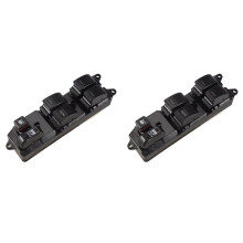 2X for Camry 1997-2002 Power Master Window Lift Control Front Left LH Driver Side 84820-AA011