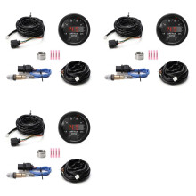 3X 30-0300 Kit de Medidor de Relación Aire-Combustible O2 de Banda Ancha Serie X LSU4.9 0258017025 Sensor de Oxígeno para Sensor de Oxígeno de