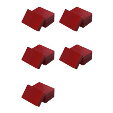 Flessenzegelwasblokken - Veerkrachtige en Veelzijdige Bottelwas voor Wijn, 20 Wasklompjes 0,5 Lb met PTFE-Tape, Rood