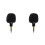 2X  Microphone Condenser Mic Bendable Flexible Active Noise Reduction Sensitive Mic 2