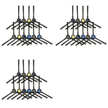 30x pour A7 A9S V8 V8S X750 X800 X785 V80 Silvercrest SSR1 SSRA1 Brosse Latérale Pièces de Rechange