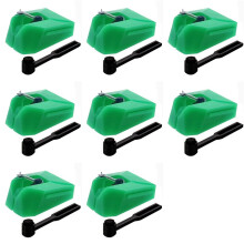 8X Recambio de Aguja de Tocadiscos para Lápiz Óptico AT-VMN95E, Aguja de Tocadiscos Elíptico para AT-LP120X