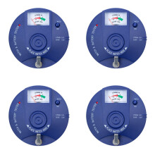 4X Quartz-Bewegingstester, Cirkelvormig Horlogebatterijpulstester en 1,5V 3V Knoopcelbatterijanalysator