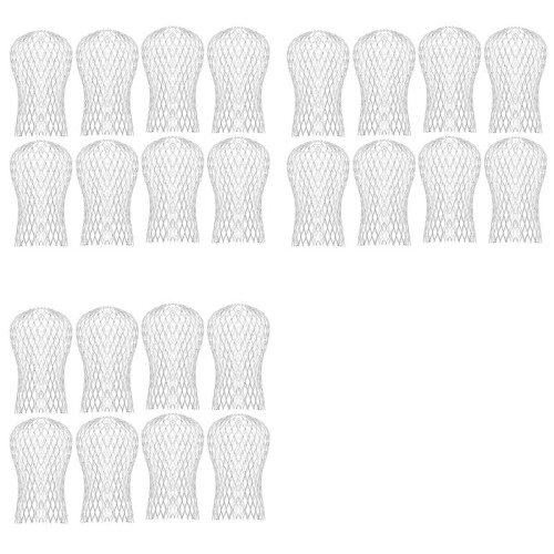 24Pcs Gutter Downspout Guard,Down Pipe Filter Mesh,Gutter Downpipe Leaf Screen Covers,Keeps Gutter Downpipes Clear