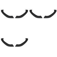 6x 51417417513 Auto  Rechts Binnendeur Handgreep Armsteun Cover Trim voor- X1 X2 F48 F49 F39 2016-2020