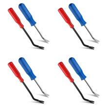 Upholstery Staple Nail Remover Tool, 8 Pcs Steel Nail Puller Remover Tool for Remove Staple in Furniture Wooden Case