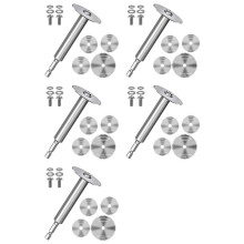 Coupe-Tuyau Intérieur, Plomberie Hexagonale en PVC de 1/4 Po Ensemble de Coupe-Tuyau Interne en Plastique (32 mm X 15, 44 mm X 5)