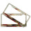 Vintage Santa License Plate Frame Aluminum 2-Pack 2