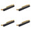 4X PCI-E Express 8X Bis 16X Extender Converter Riser-Kartenadapter Stecker auf Buchse 1