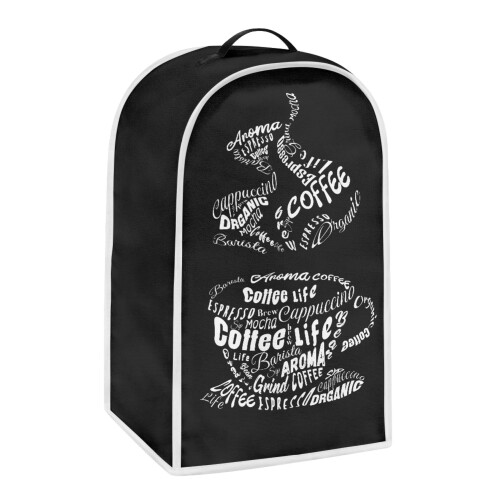 Coffee Pattern Design Dust Cover for Home Kitchen, Kitchen Counter Spill-Proof Fitted 1