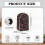 Bow-Shaped Candy Cane Pattern Kitchen Blender Dust Cover, AntiSlip for Kitchen 6