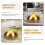 Dish Cover Cheese Dome Stainless Steel Steak Kitchen Protector 4