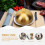 Dish Cover Cheese Dome Stainless Steel Steak Kitchen Protector 6