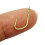50Pcs Thin Strips Barbless Fishing Hook Baits Keep Hook for Saltwater Freshwater 4