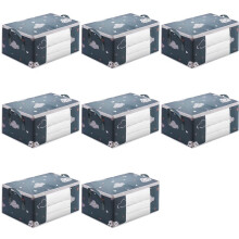 8X Storage Bag, Clothes Storage Comforter Storage Bag,for Organizing Bedroom Closet Clothing Comforter Sweater, S