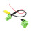 4X Car Rear View Camera RCA Video Reverse Camera Convert Cable Adapter for  Vitara Swift Sx4 4