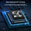 Car Charger with Bluetooth FM Transmitter RGB Light USB-C 5