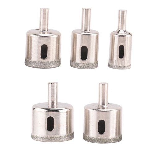 10pcs Diamond Tile Hole Saw Drill Bit Bits Set Glass Marble Granite Slate Cutting