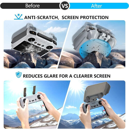 RC2Κουκούλα Ηλίου για DJI Mini4Pro/Air3Προστατευτικό Χειριστηρίου RC2Κάλυμμα 1