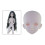 Cabeça de boneca BJD de 60 cm (24 polegadas) para artesanato e confecção de bonecas, ideal para maquiagem e confecção de bonecas BJD. 2