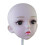 Cabeça de boneca BJD de 60 cm (24 polegadas) para artesanato e confecção de bonecas, ideal para maquiagem e confecção de bonecas BJD. 3