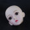 Cabeça de boneca BJD de 60 cm (24 polegadas) para artesanato e confecção de bonecas, ideal para maquiagem e confecção de bonecas BJD. 4