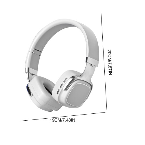 Cuffie wireless pieghevoli Bluetooth Penkiiy over-ear 2