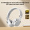 Cuffie wireless pieghevoli Bluetooth Penkiiy over-ear 5