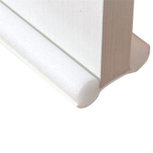 Sealing Strip Windshield Door Bottom Protection Strip Sponge Sound Insulation Flexible Windproof Noise Reduction White