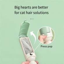 Kattenkleverige Borstel Huisdier Kattenhaarroller Dubbelzijdige Schraper Tapijtborstel Om Honden- en Kattenhaar Te Verwijderen Reiniger