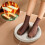 USB Foot Warmers with Heating & Massage, 3-Speed Vibration, Smart Temp Control—Compatible with Windows/Mac 6
